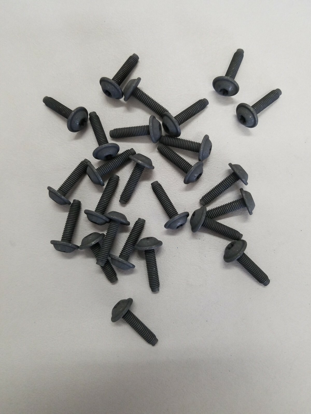 (25) M6-1.00 x 25mm Button Screw , torx, Dog Point. T30
