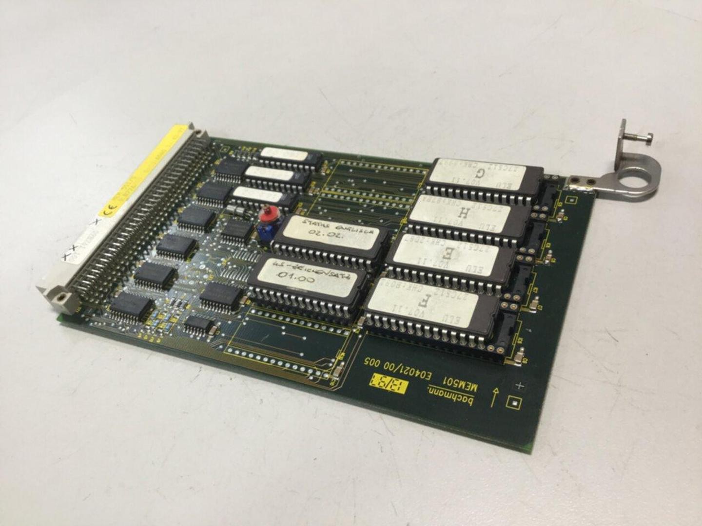 BACHMANN ELECTRONIC Circuit Board E04021 MEM501 Used #103087