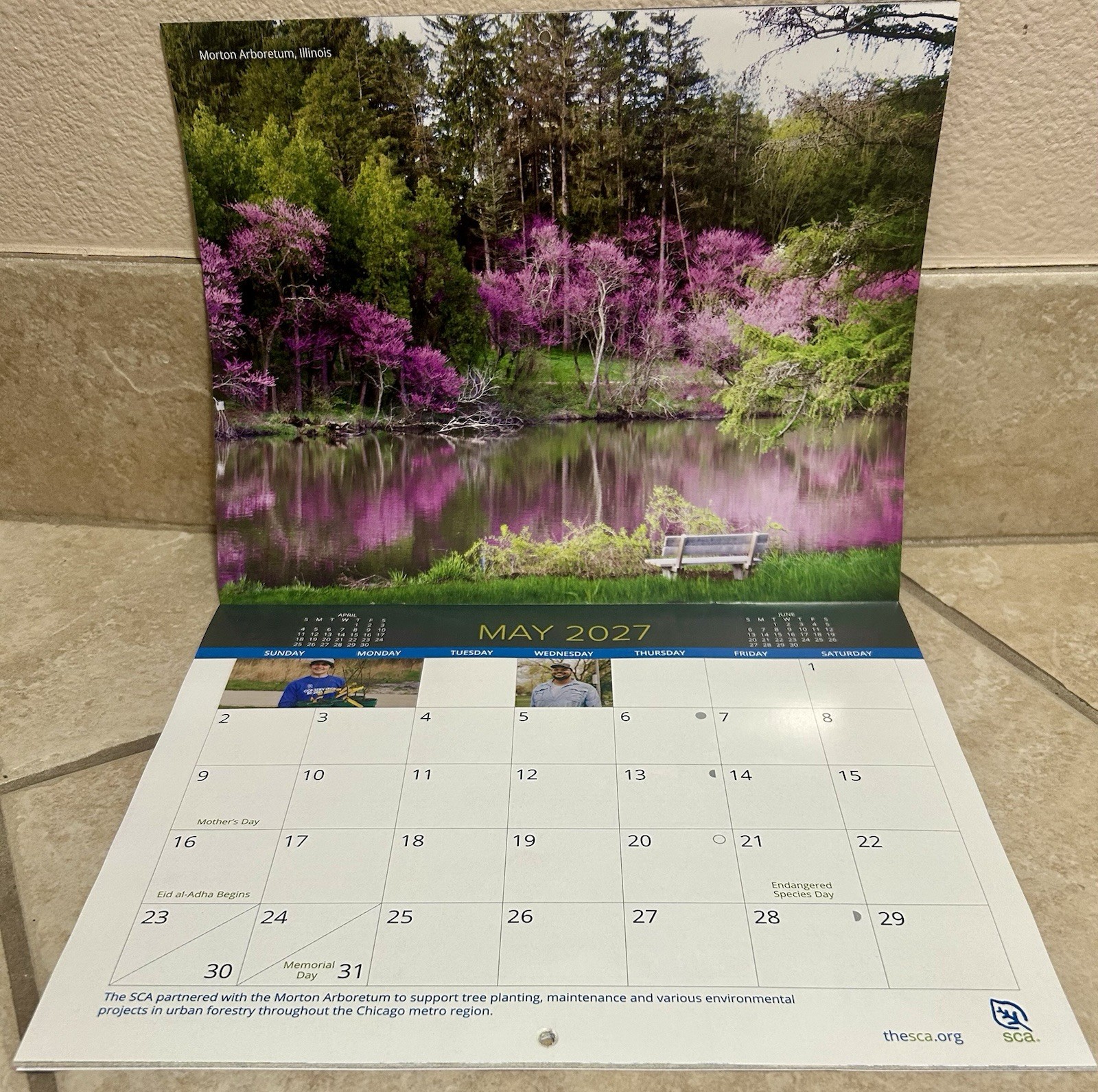 Student Conservation Association 2027 Wall Calendar~Scenic Photos~10.75 x 8.5