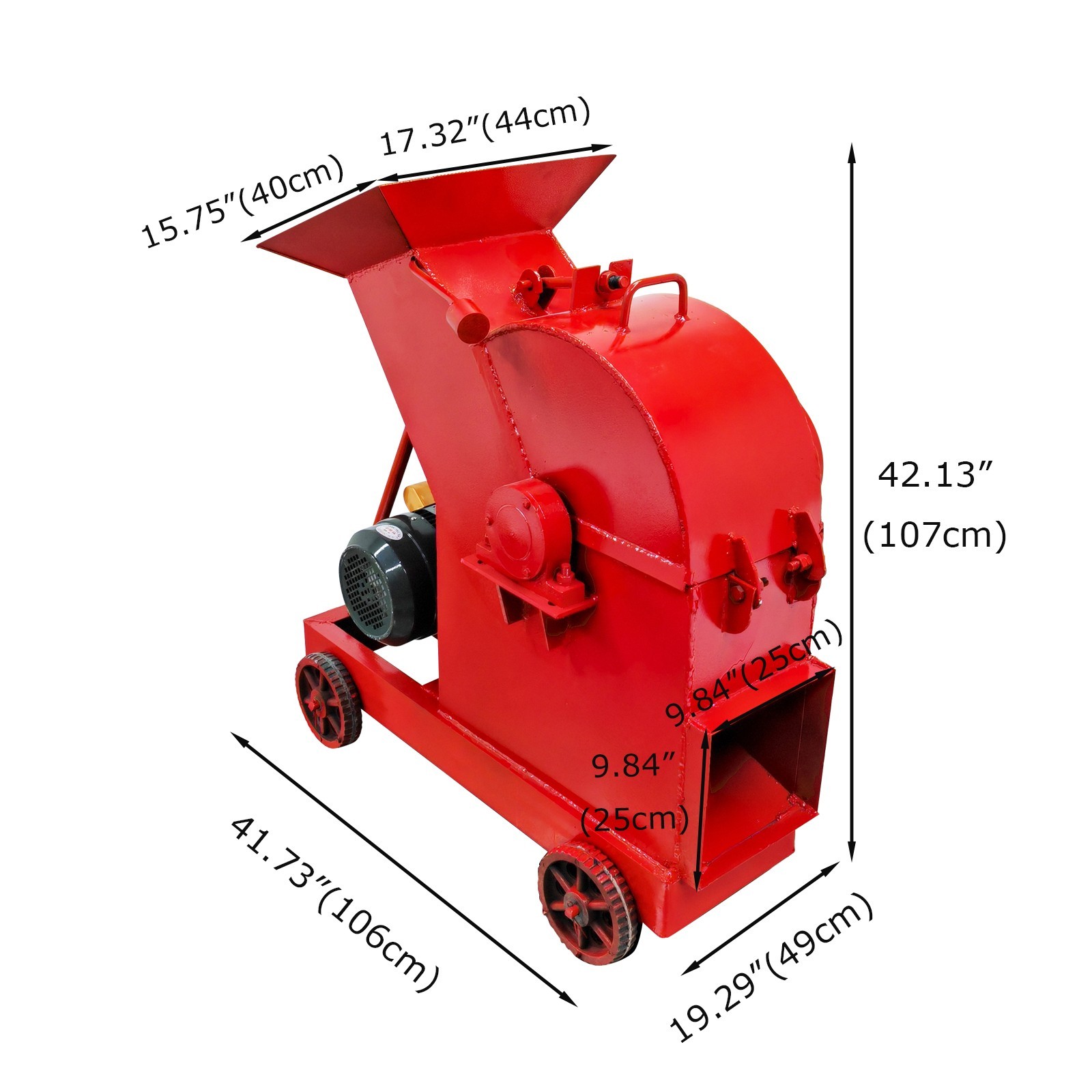 220V Hammer Type Construction Waste Crusher 4KW Powerful Hammer Crusher 1 Ton/h