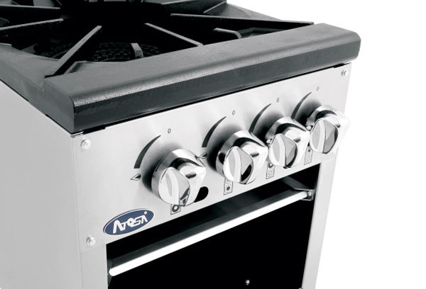 ATOSA FLOOR DOUBLE BURNER NATURAL GAS STOCK POT STOVE ATSP-18-2, FREE LIFTGATE