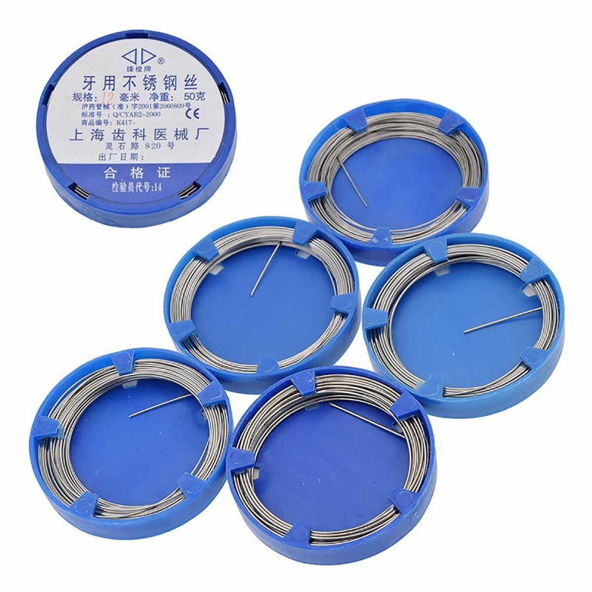Dental Orthodontic Instruments Stainless Steel Wire 0.5- 1.2 mm for Surgical Use