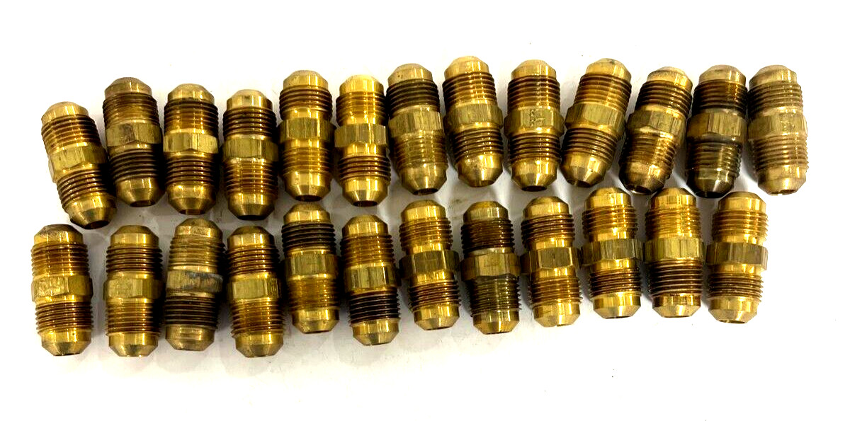 PARKER 5/8″ X 5/8″ BRASS FLARE UNION LOT OF 25