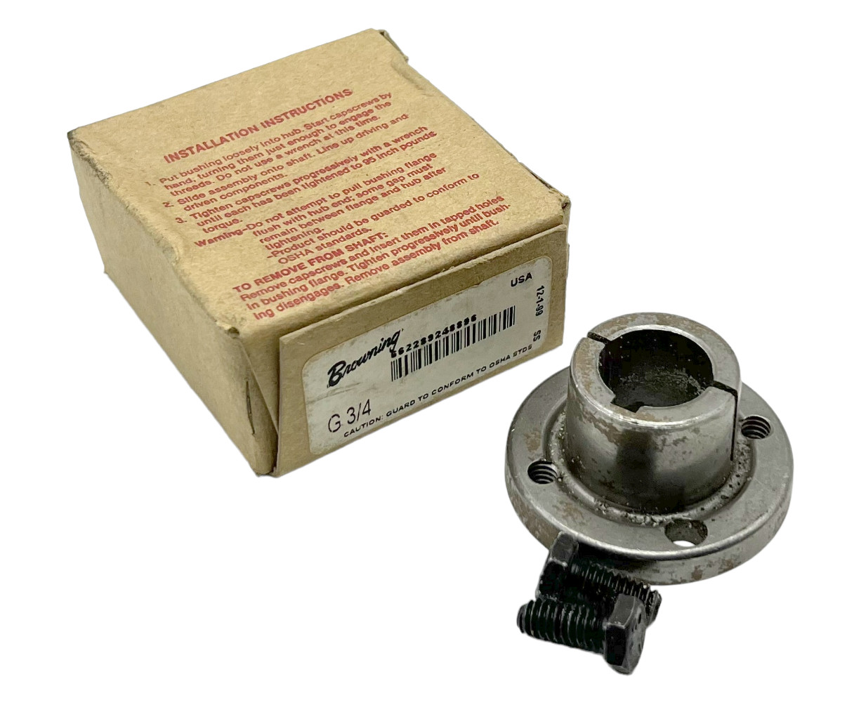 Browning G 3/4 Split Taper Bushing 3/4″ Bore