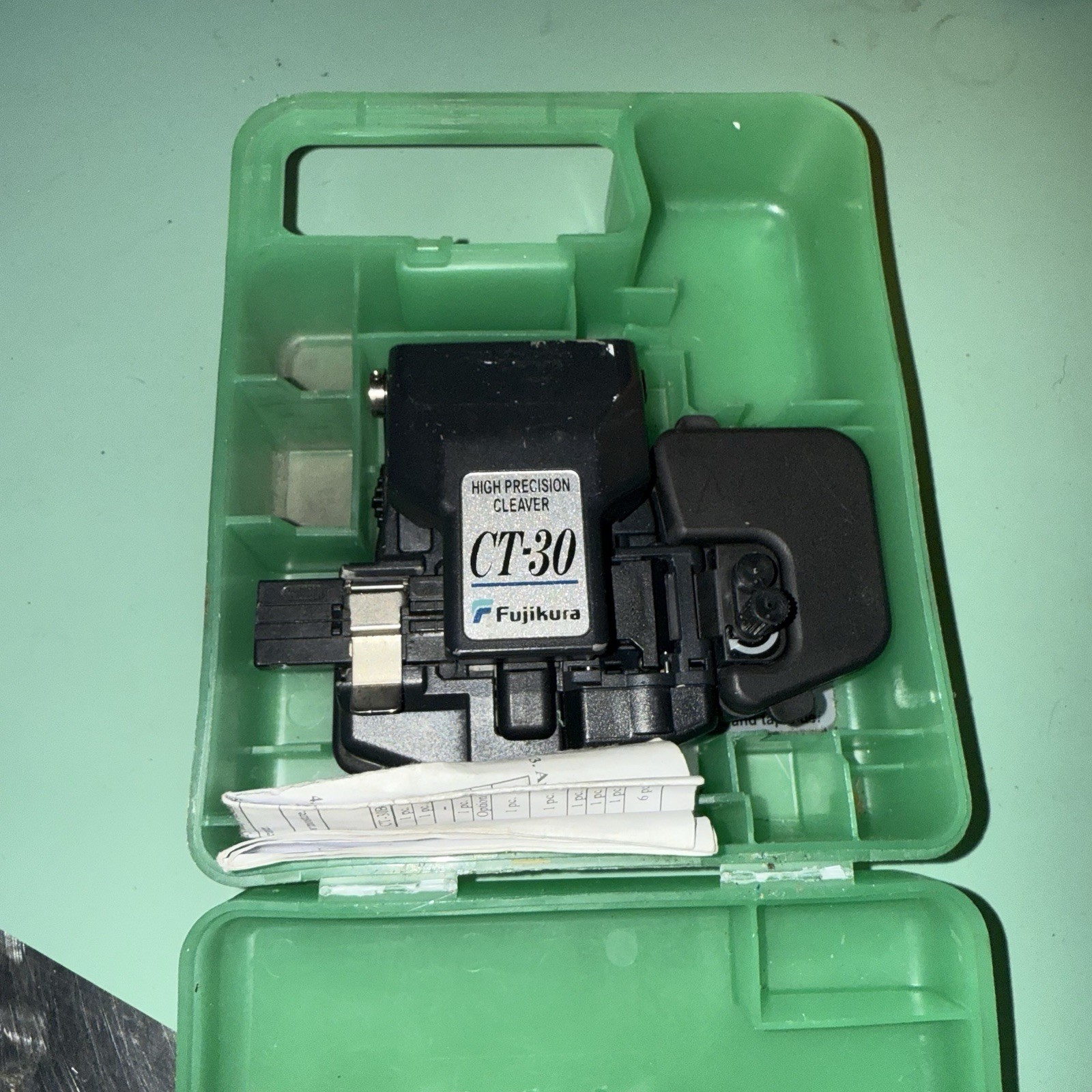 Fujikura FSM-60S Fusion Splicer w/ CT-30 Cleaver – 13k Arcs N.A.