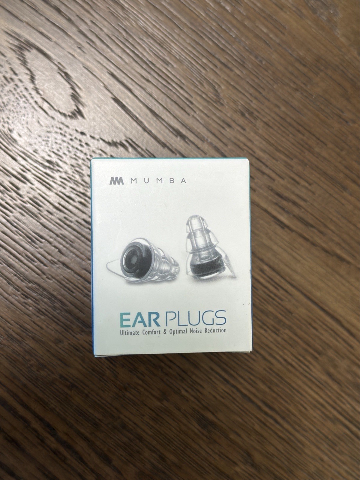 Mumba Reusable Ear Plugs BLACK Noise Reduction 21dB w/ Case NEW