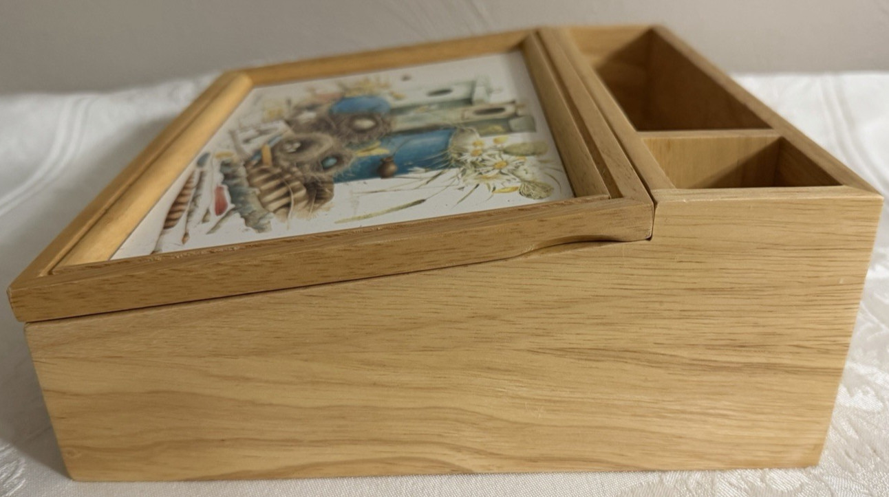 New Hallmark Marjolein Bastin Nature’s Sketchbook stationary desk organizer &