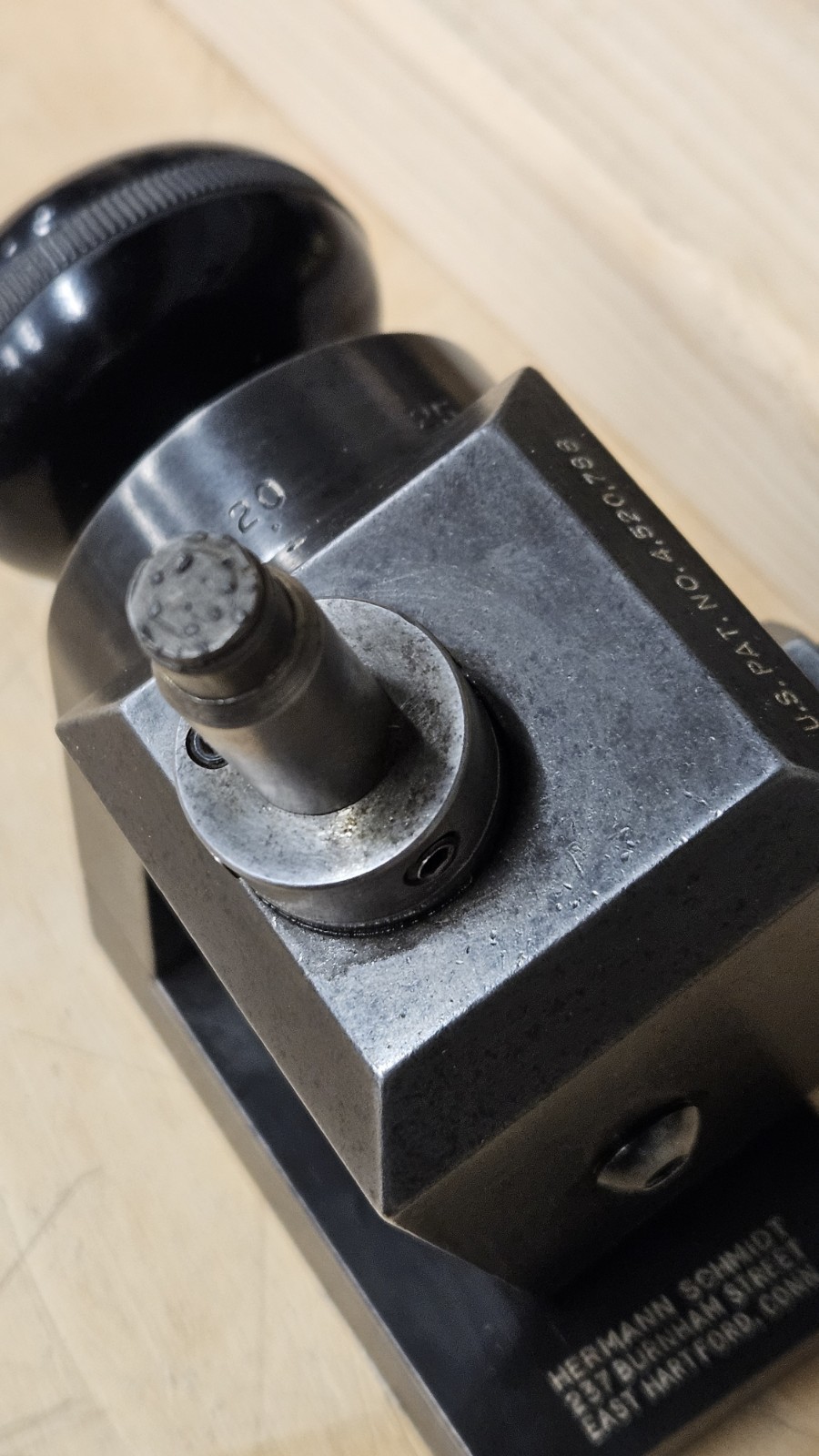HERMANN SCHMIDT NARROW WHEEL DRESSER. Nice!
