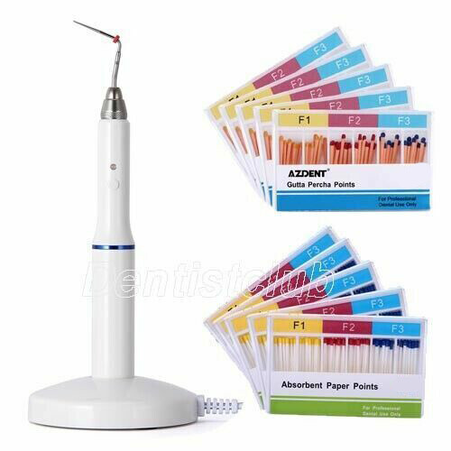 Dental Endo Heated Pen /Gutta Percha Points/Absorbent Paper Points F1 F2 F3