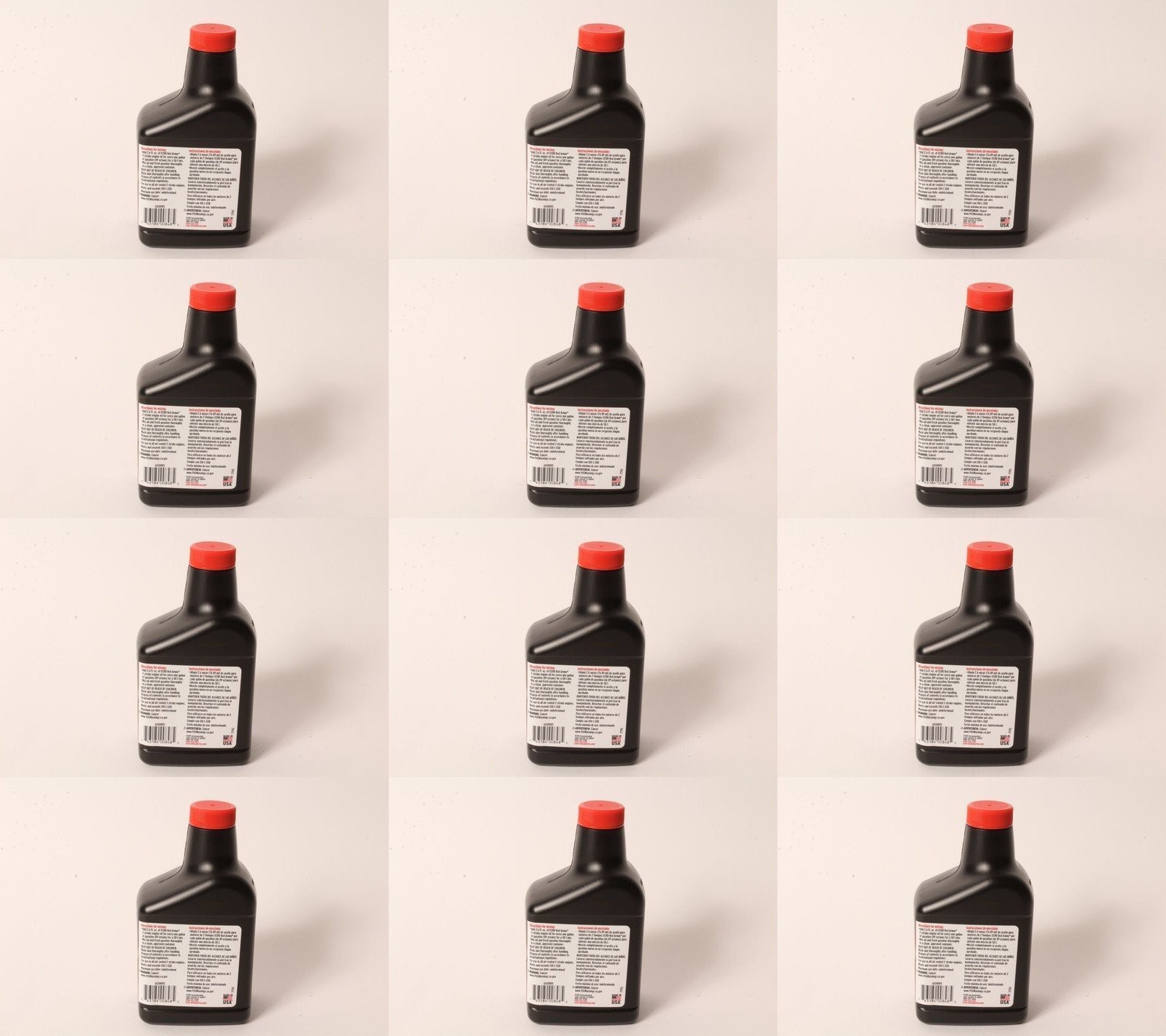 12 PK Echo 6550005 Red Armor 12.8 oz 2-Cycle Oil Blend Mix for 5 Gallons 50:1