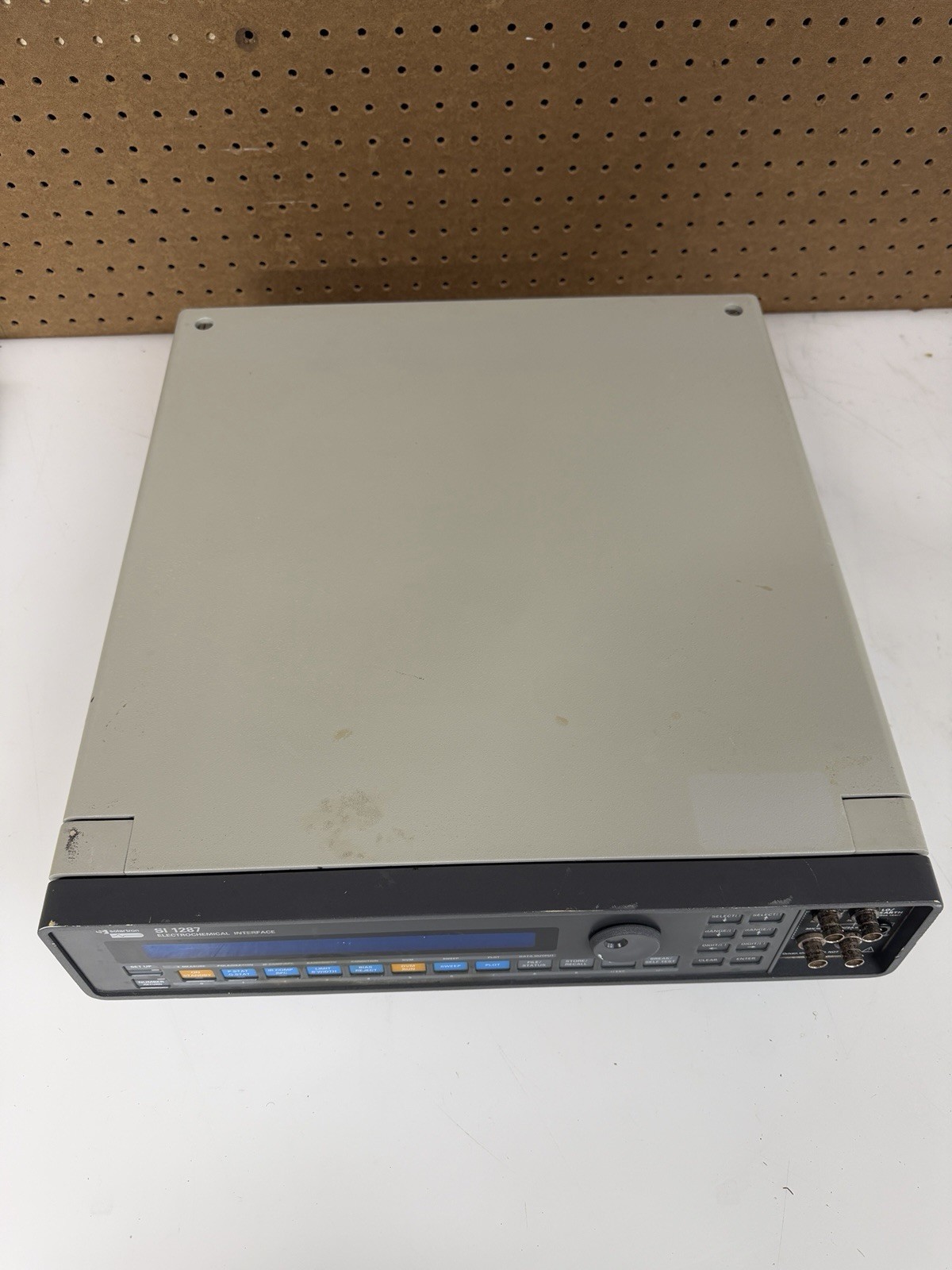 Solartron SI 1287 (1287A) ElectroChemical Interface (Potentiostat/Galvanostat)