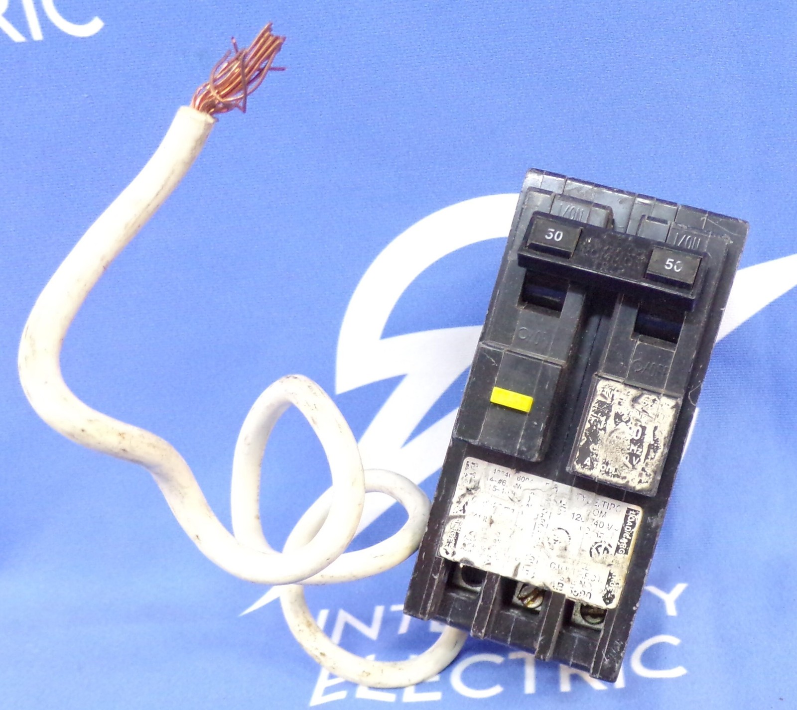 SQUARE D CIRCUIT BREAKER HOM250GFICP 50A 120/240V 2P**COSMETIC DAMAGE**1YR WARRA
