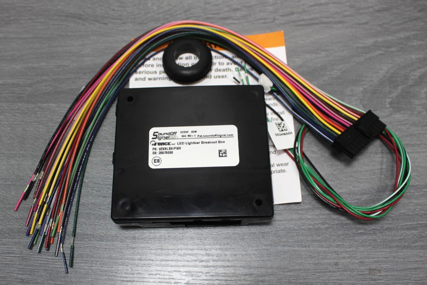 Soundoff Signal Breakout Box UBOB UNIVERSAL NEW IN BAG PUVBBJ00. NEW
