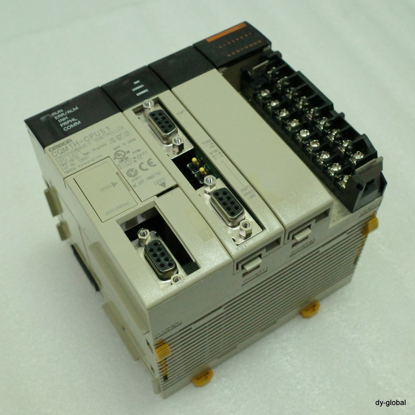 OMRON Used CQM1H-CPU51 CPU UNIT little discolored PLC-I-723-2=9L23