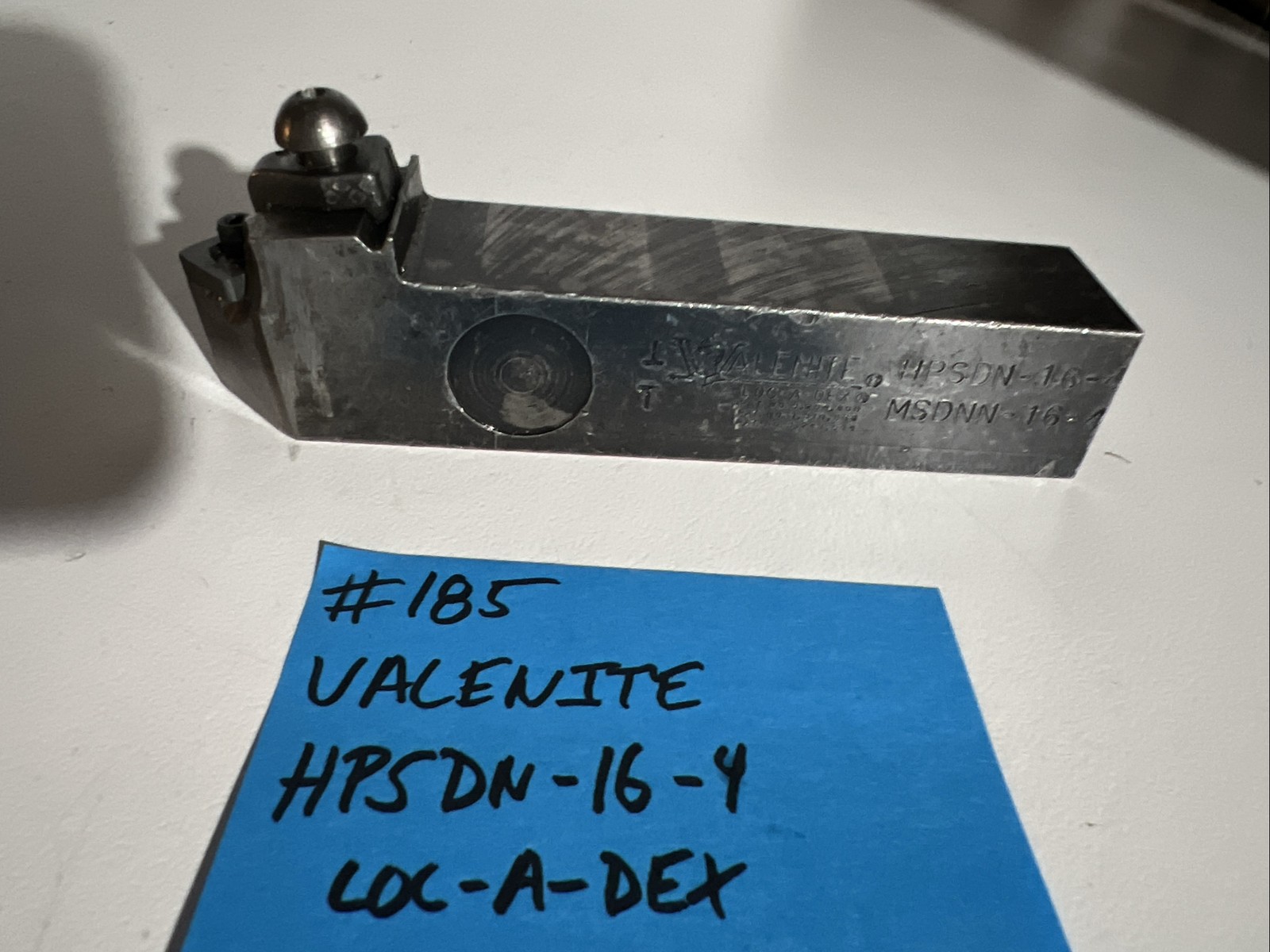 valenite HPSDN-16-4 Indexable Carbide Lathe Tool Holder 5”OAL 1”Shank Turning