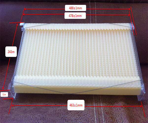 7pcs Auto Oozing Beehives Beekeeping Frames Honey Comb Frames Bee Frames