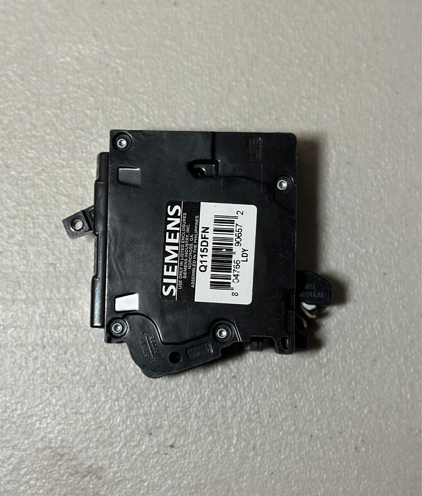 USED 10 PCS Siemens Q115DFN 15A 120V AFCI/GFCI Dual Function Circuit Breakers