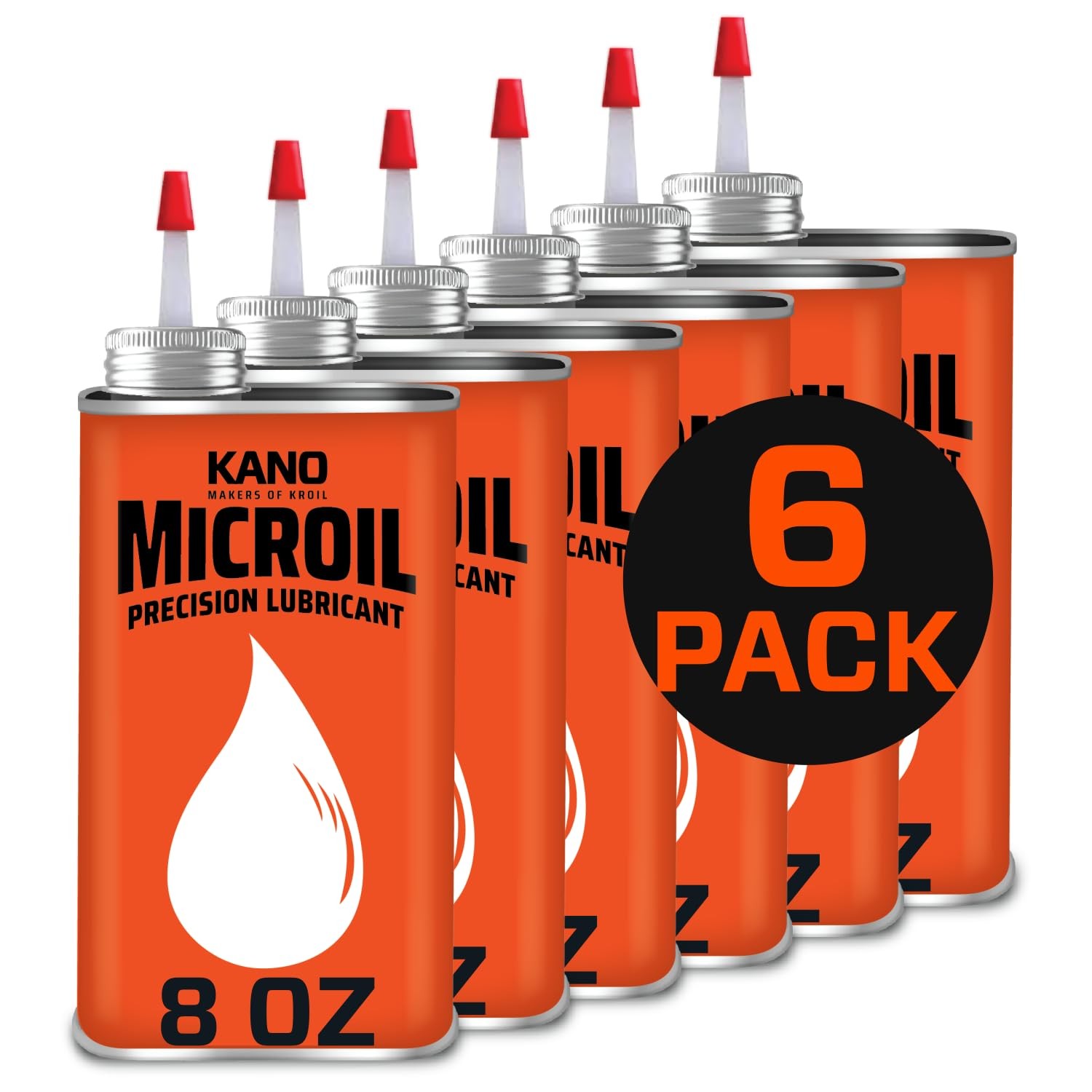 Kroil Microil Precision Lubricant (Drip-8oz Can-Case of 6)