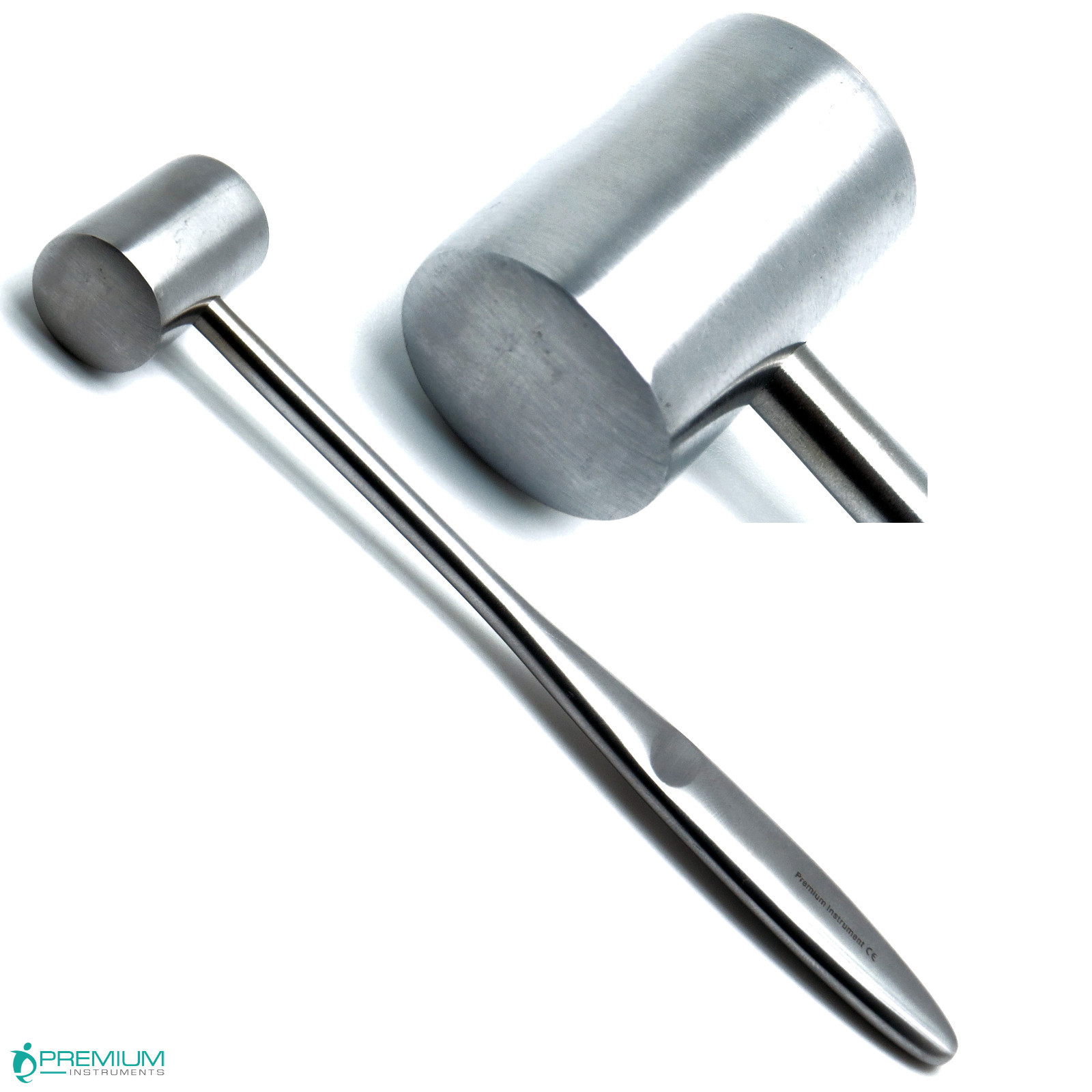 Dental Osteotomes Straight and Curved Tip Mead Mallet Spreading Tools Set