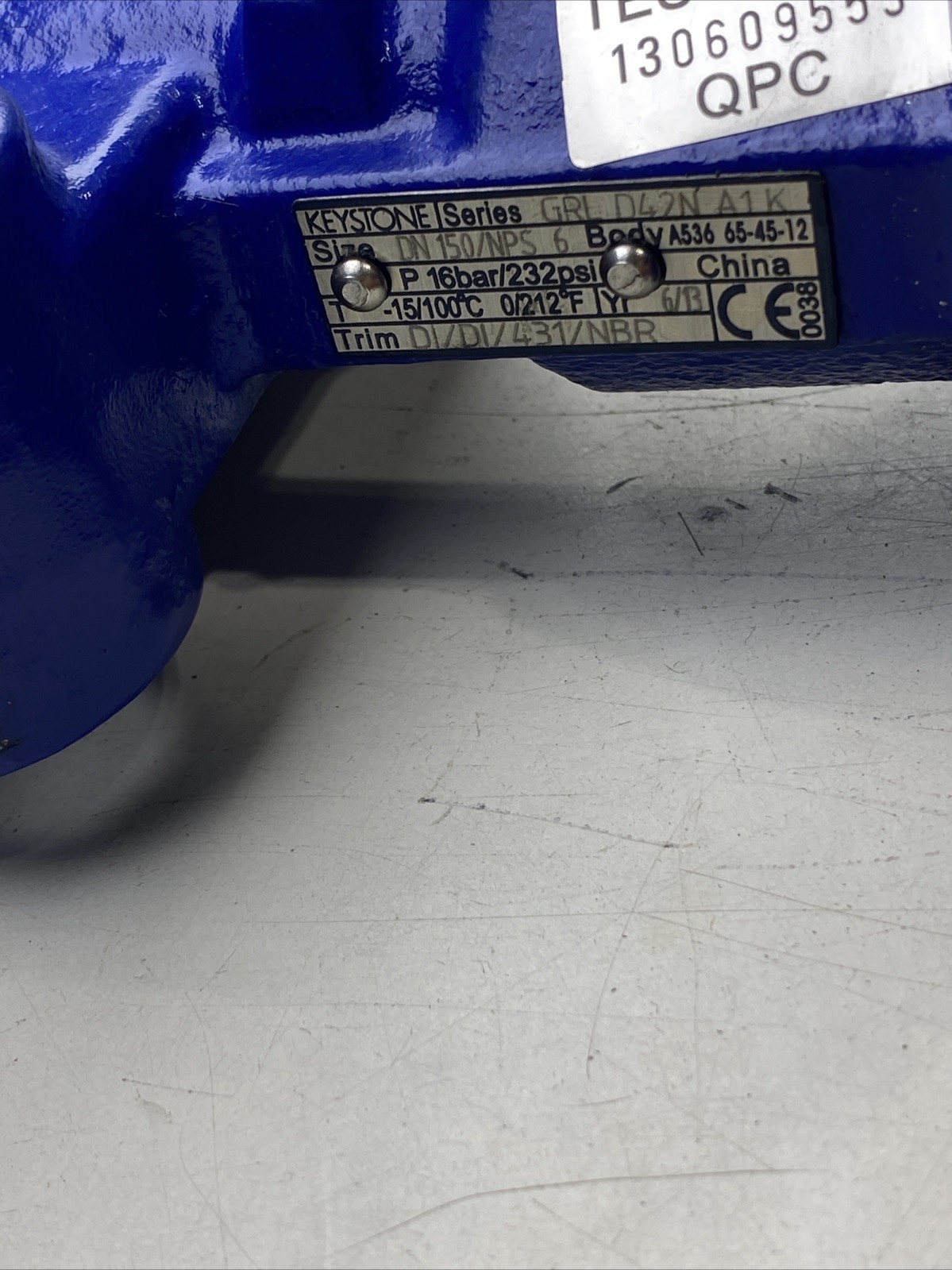 KeyStone GRL D42N A1K DN 150/NPS 6 Butterfly Valve