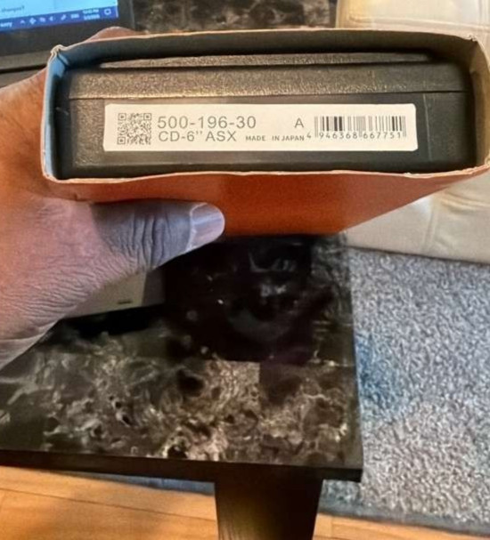 Mitutoyo 500-196-30 Absolute Digital Digimatic Caliper, 0-6″ / 0-150mm – NEW!