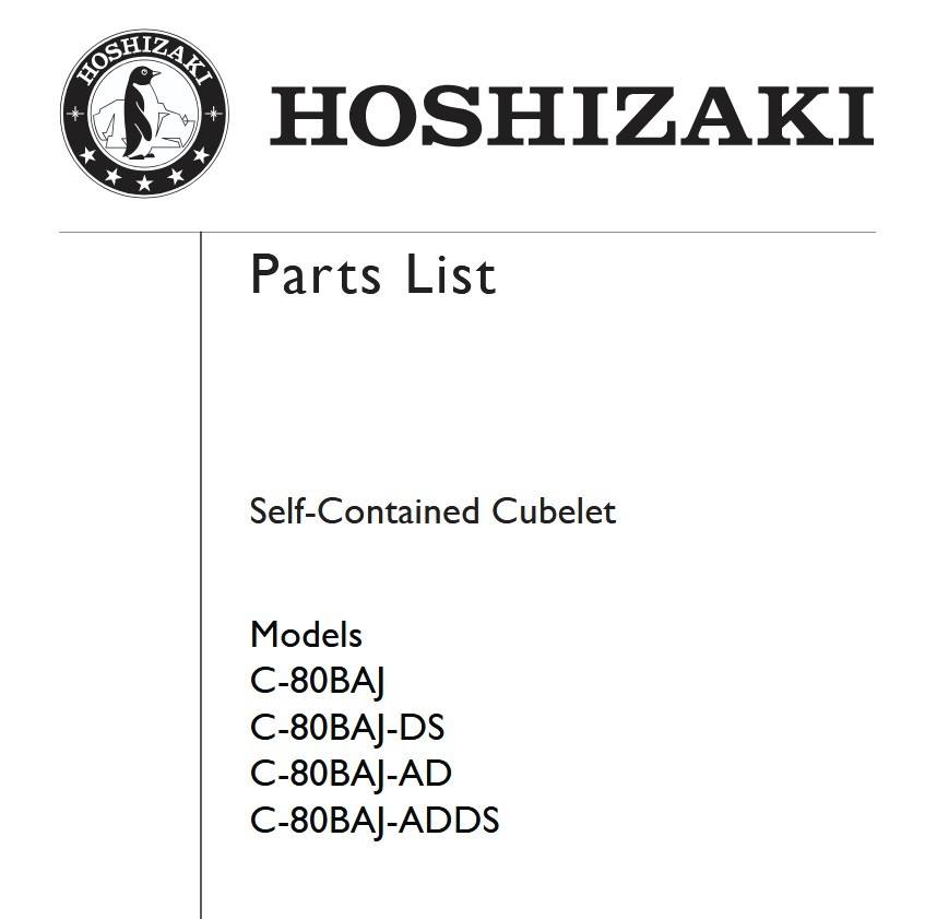 Hoshizaki Icemaking Unit Full Assembly for C-80BAJ Series 4A5855-01