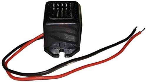 8 Pack 85dB Buzzer 3-6V DC with Wire Leads, 1.31″ x 0.70″ x 0.60″, Black