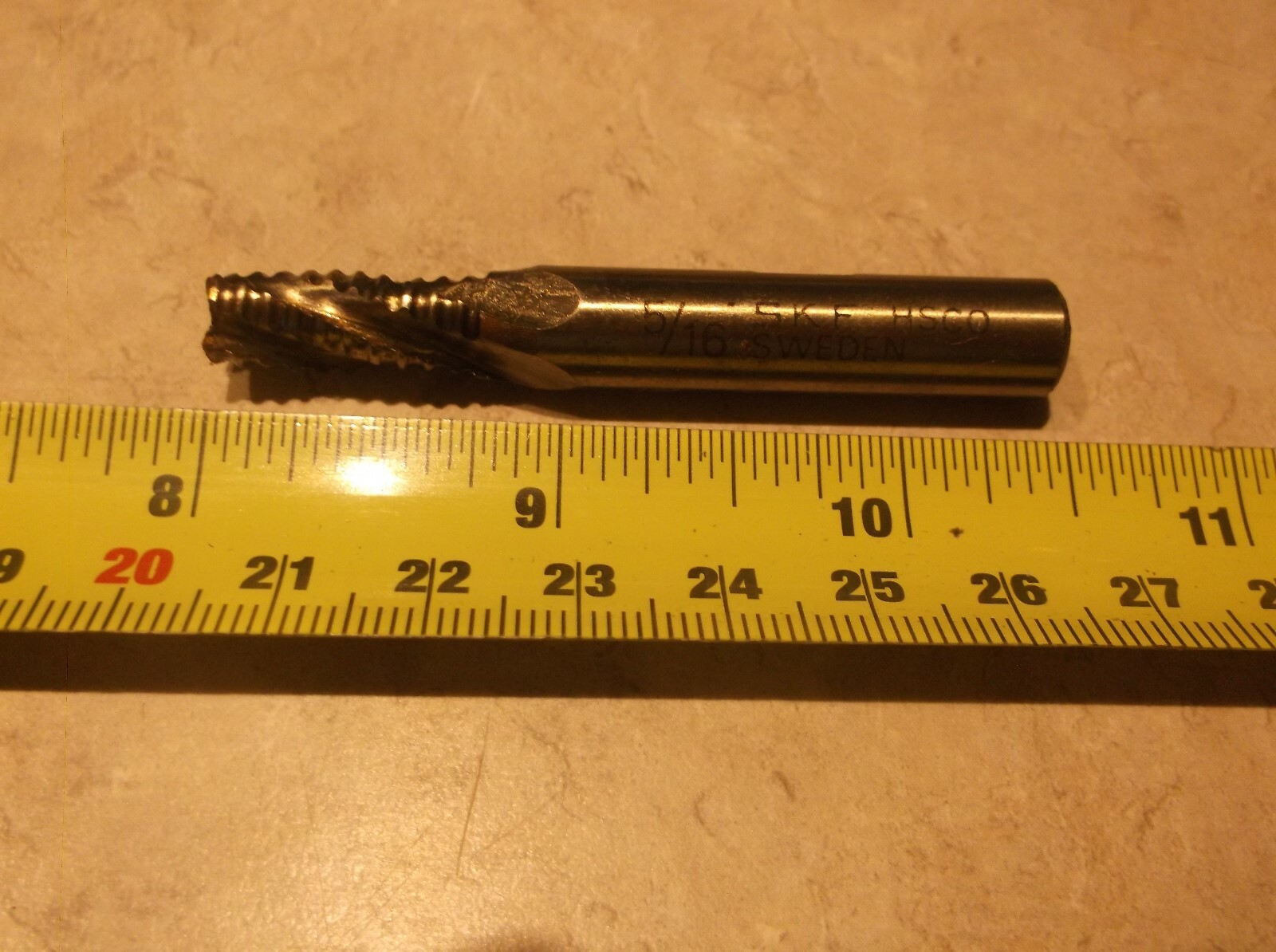 SKF 5/16″ 4F ROUGHING ENDMILL HSCO ENDMILL COBALT