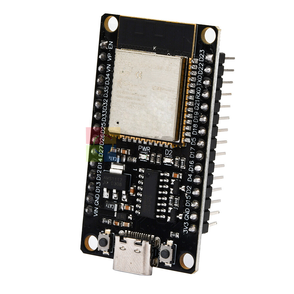 CP2102 ESP32 Development Board Wifi+Bluetooth Ultra Low Power Micro USB/Type-C