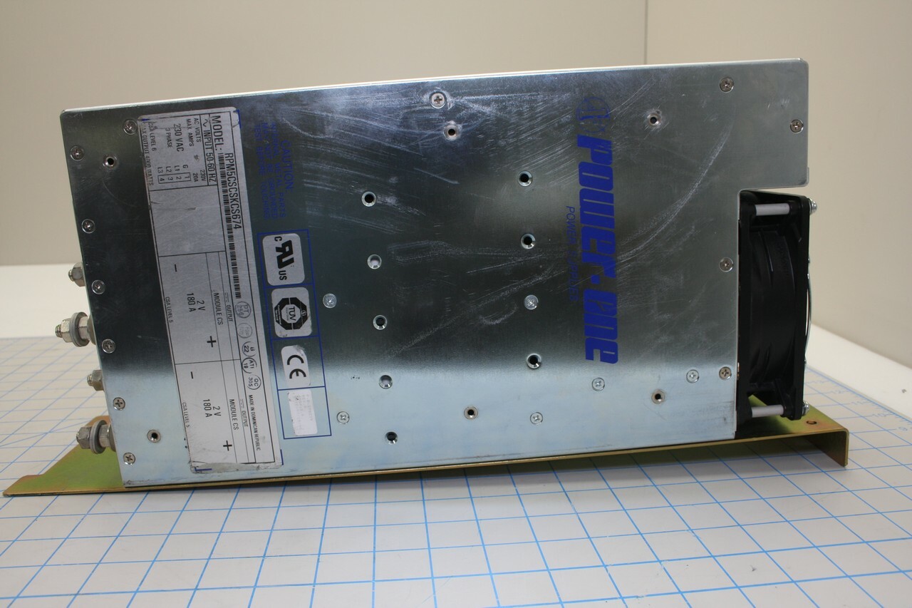 97171046 / POWER SUPPLY 230V 20A 50-60HZ 180A 2V 180A 2V / SCHLUMBERGER