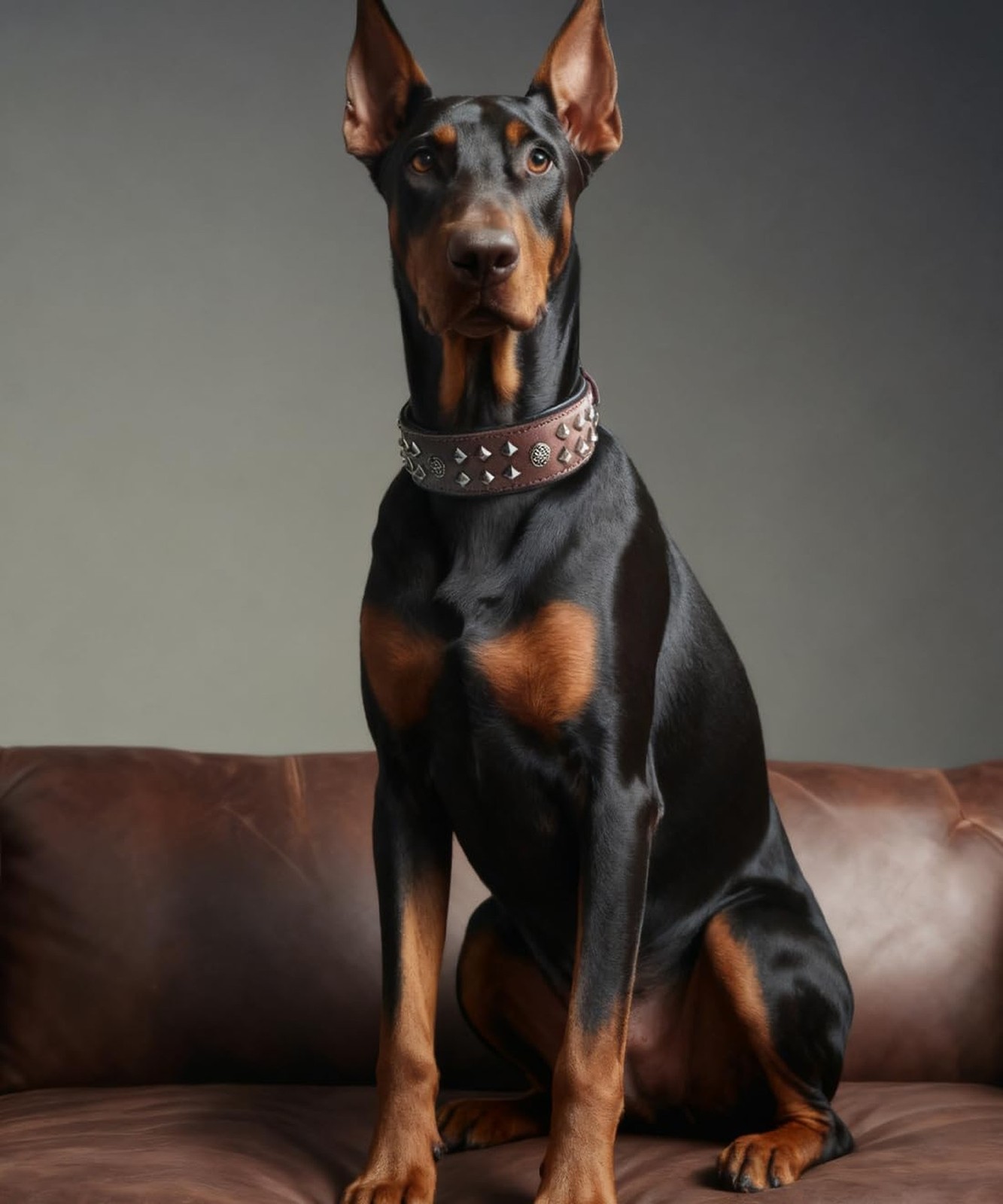 Genuine Leather Dog Collar 2.2 in Wide for Large Dogs Heavy Duty, BN-SL-L | H…
