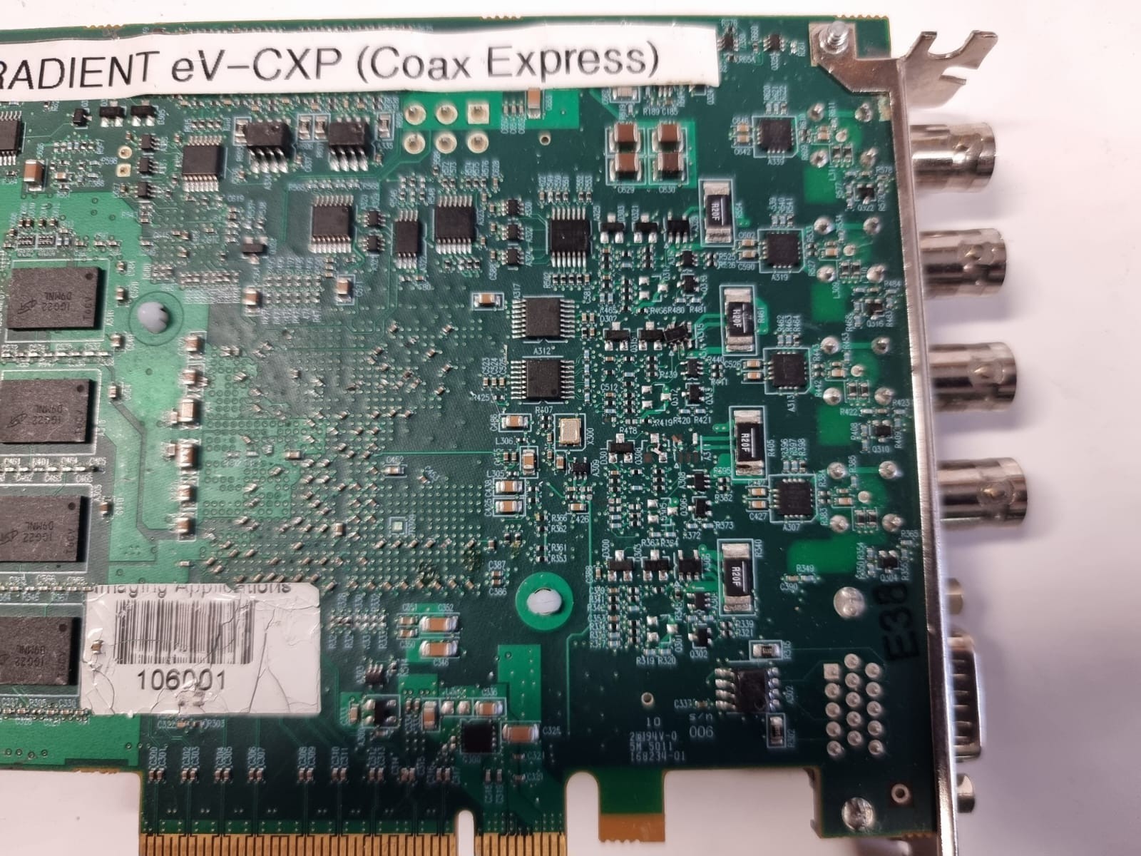 MATROX Radiant eV-CXP Y7420-00 REV A frame grabber