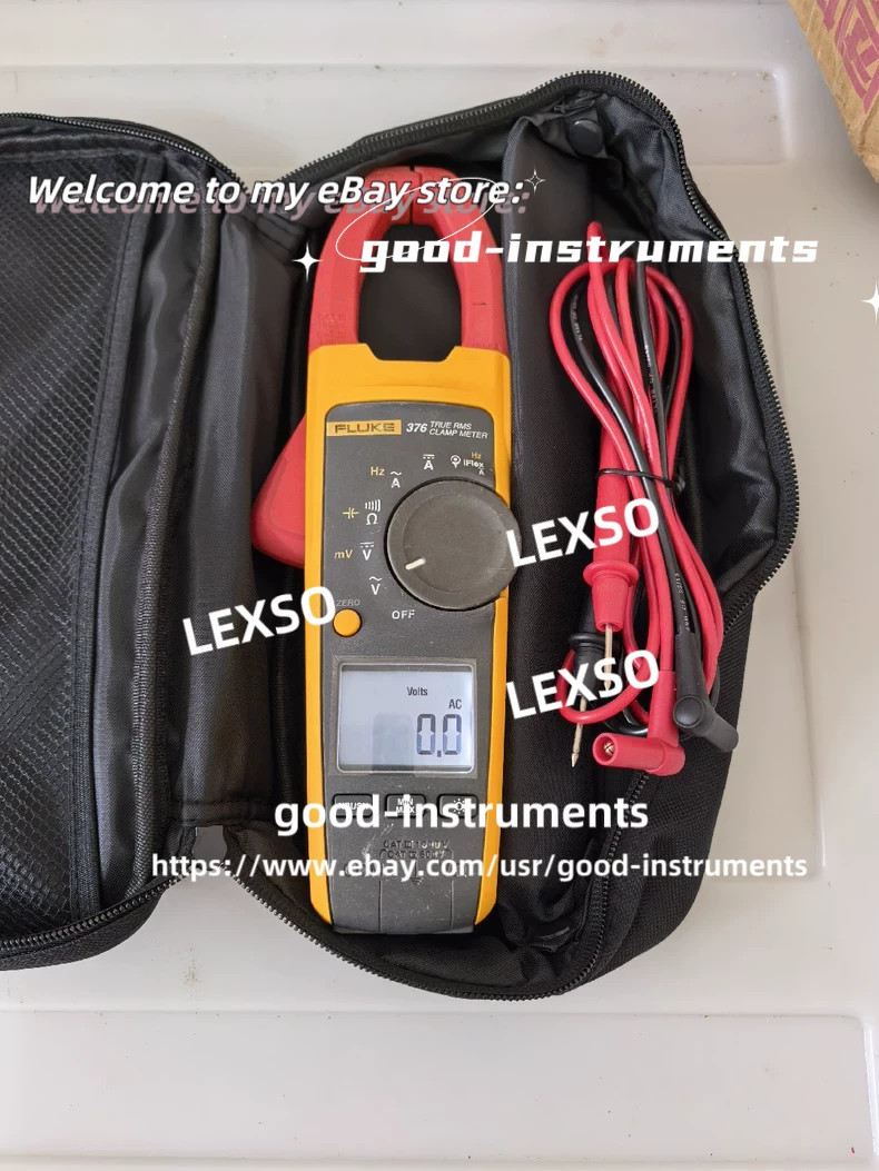 1 PCS Fluke 376 clamp meter whit bag /nice/good