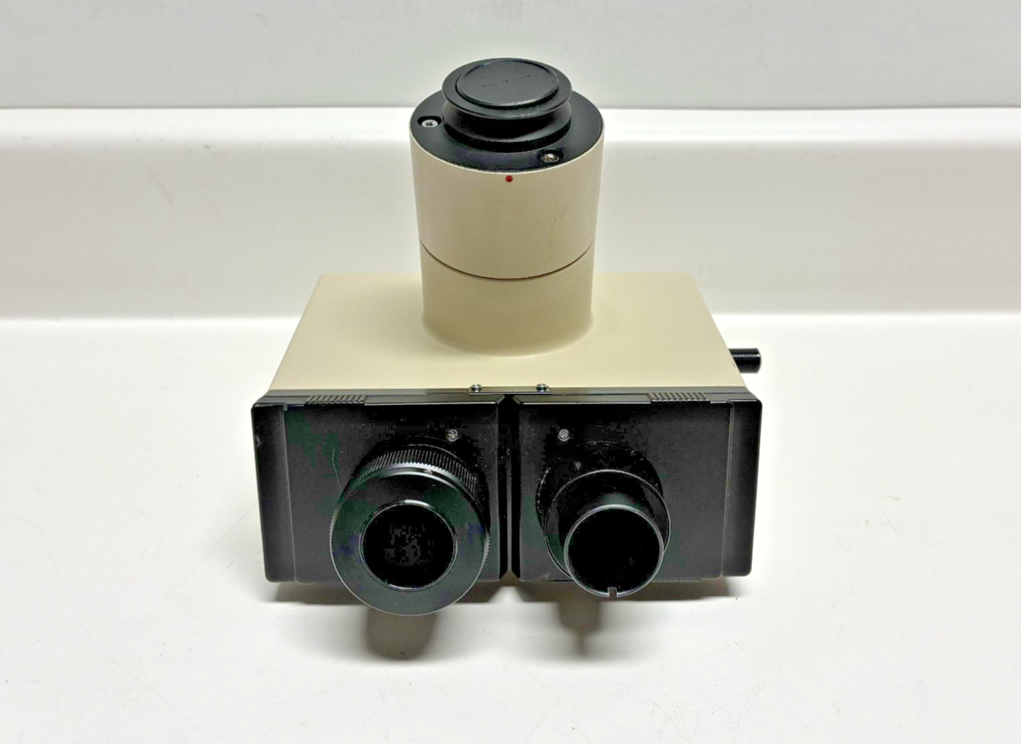 Olympus Microscope Trinocular Head w/ C-Mount Camera Tube Fits IMT-2, BH series