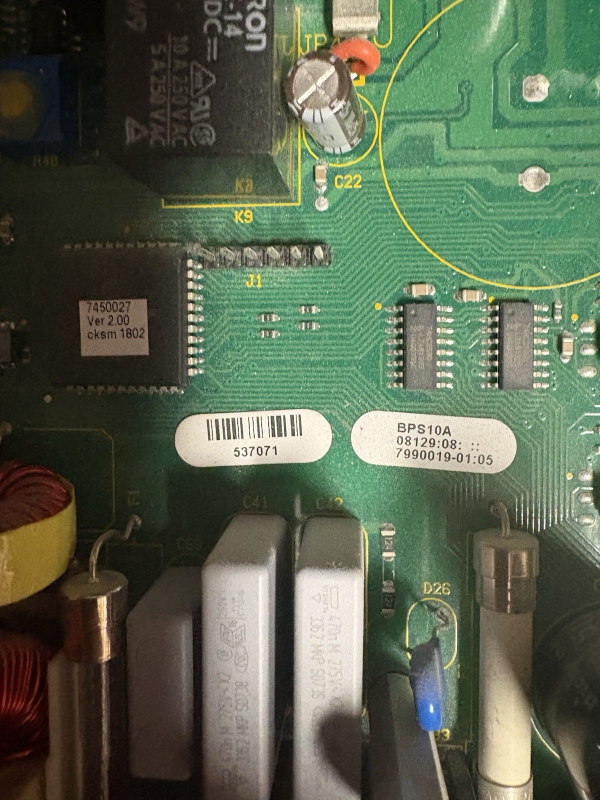 EST Edwards BPS10A Remote Booster Power Supply BOARD ONLY used great condition.