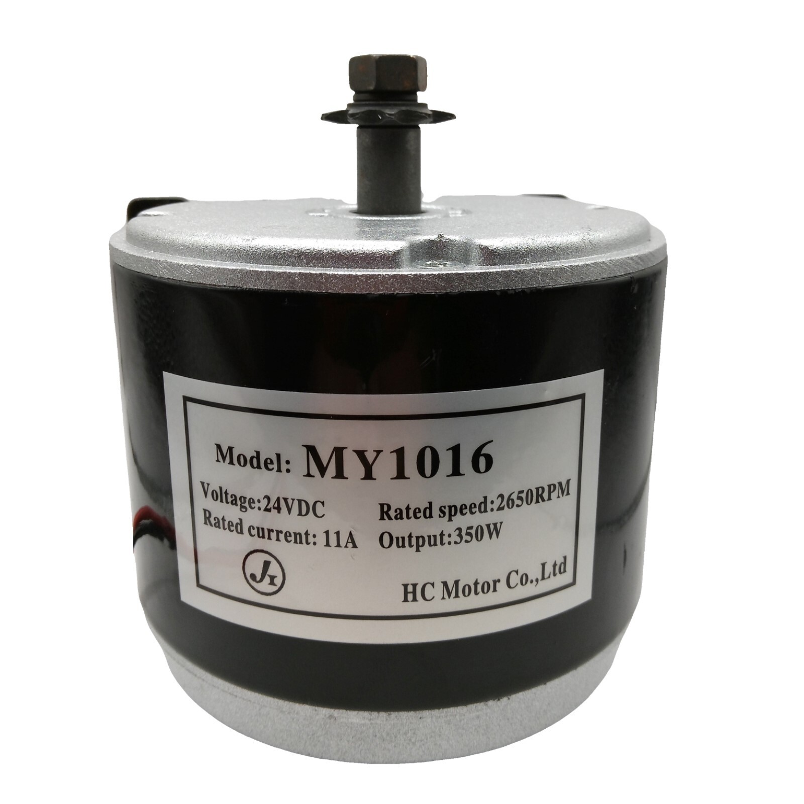 24V DC 350W 2650RPM Brushed Permanent Magnet Electric Motor for E-Scooters/Bikes