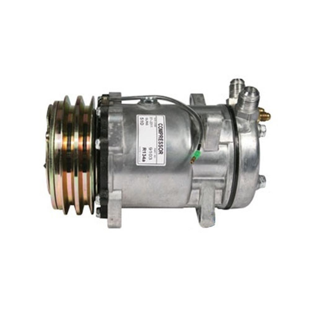 AMX10126 Compressor Sanden SD510HD Style Fits Case IH 9110 9130 9140 ++ Tractors