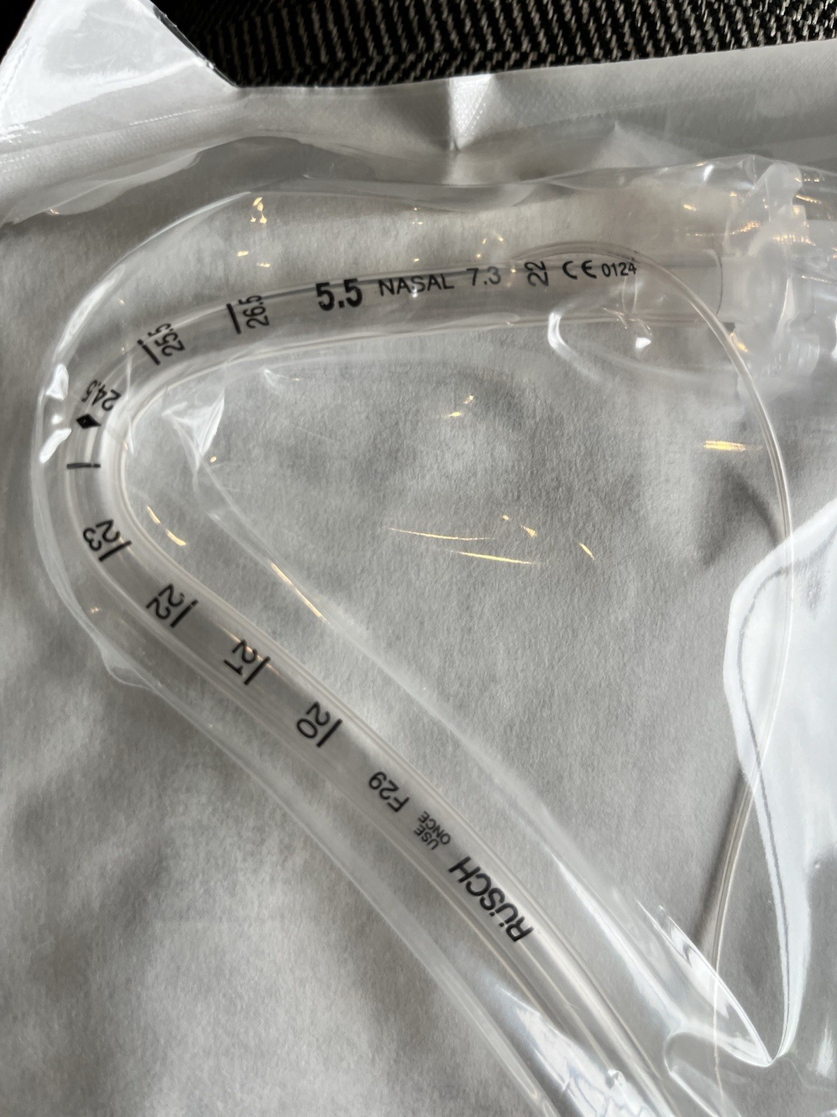 Sterile Endotracheal Tube 16.0mm w / low pressure Cuff Sealed Package of 2
