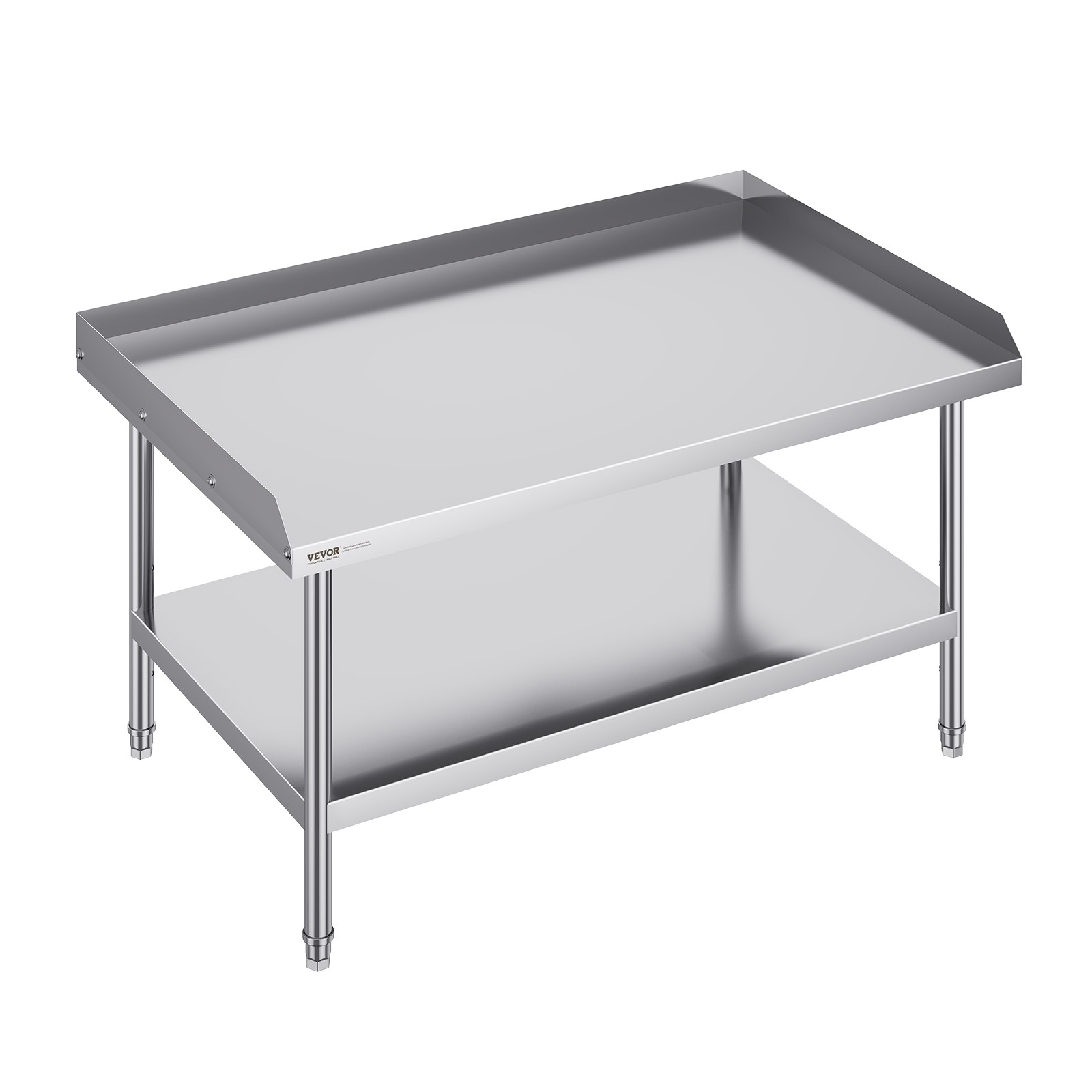 VEVOR Stainless Steel Work Table 30″x48″ Commercial Food Prep Table Restaurant