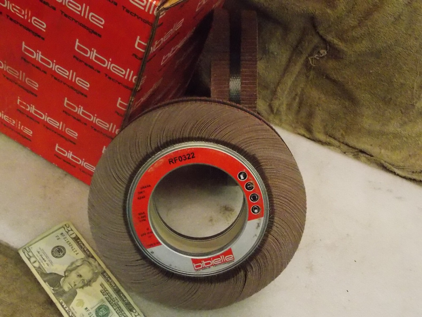Bibielle 10″x2x4 Flap Wheel Aluminum Oxide 240Grit Unmounted Sanding 100.00 Valu