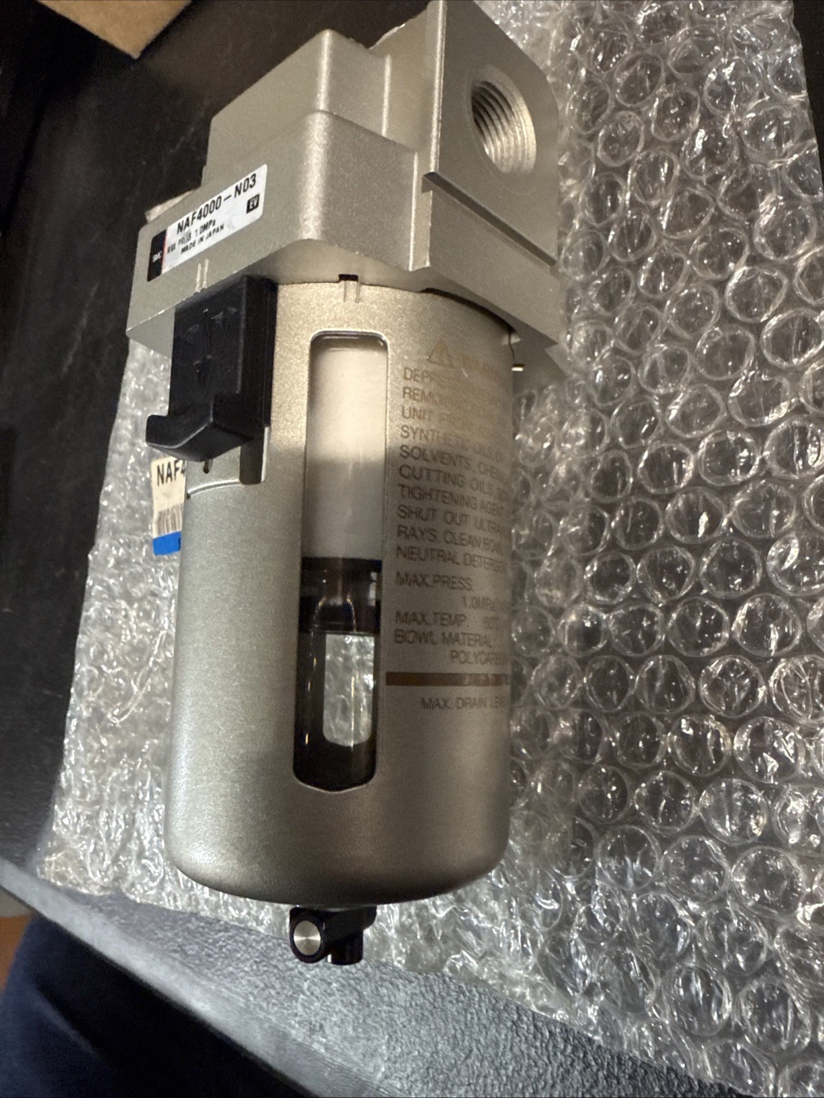SMC NAF4000-N03 / NAF4000N03 NEW Hydraulic Filter