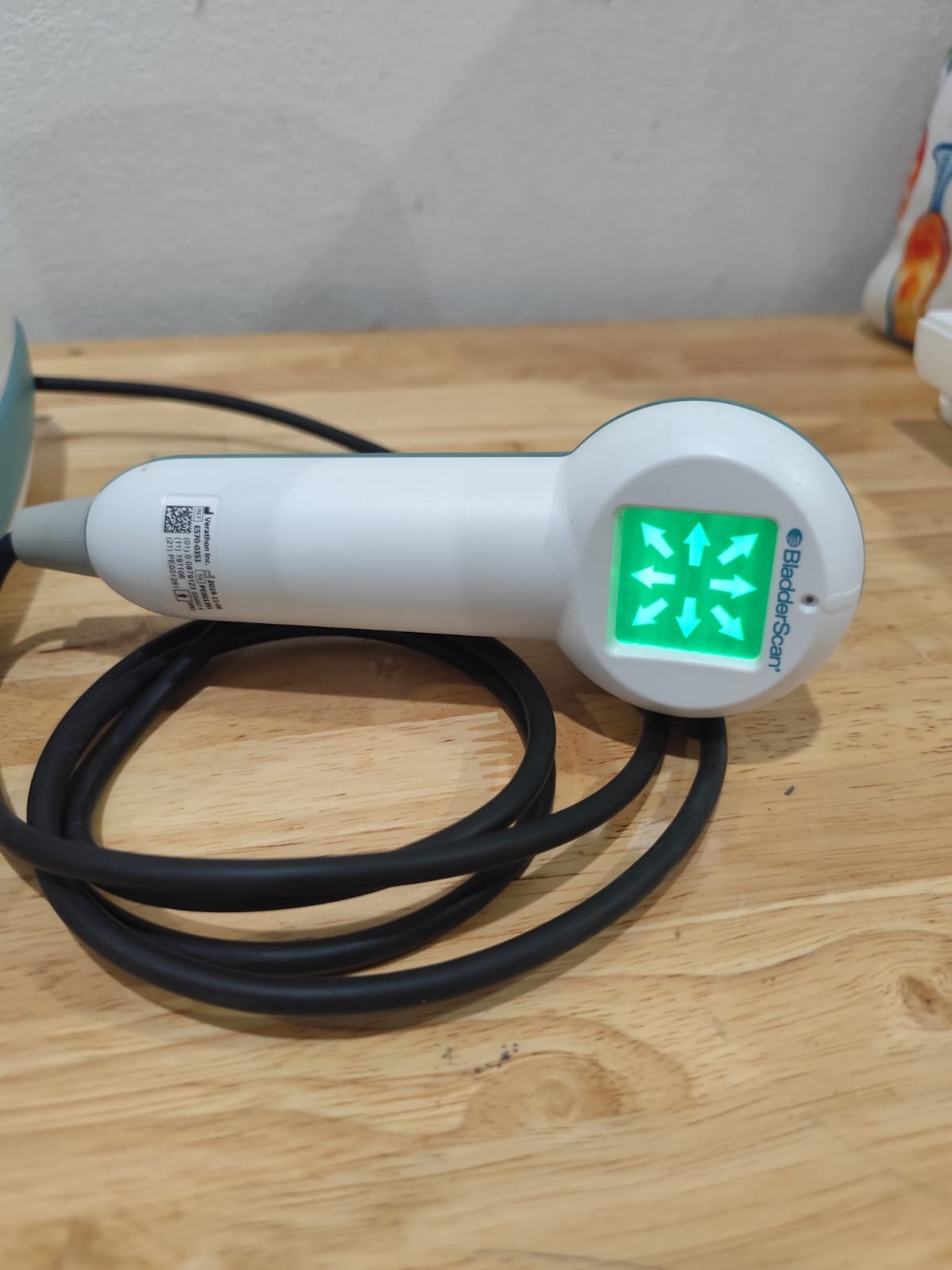 Verathon BladderScan BVI 9400 Bladder Volume Instruments Scanner Battery
