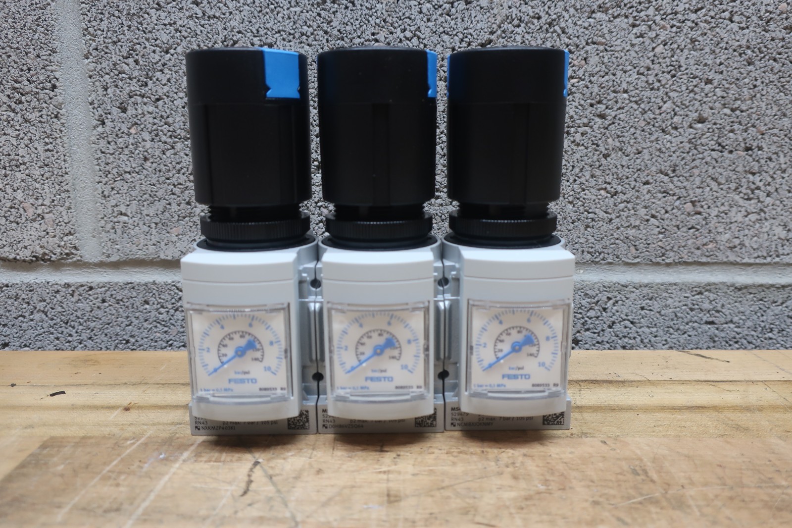 3 Pack Festo MS4-LRB-1/4-D6-AS | 11-2023:43