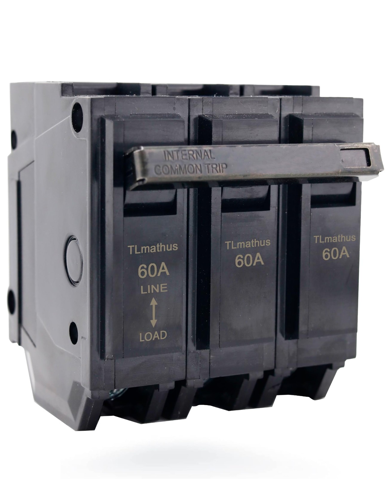 60 amp 3 Pole Breaker Plug-in Mount Type THQL Feeder Molded Case Circuit Brea…