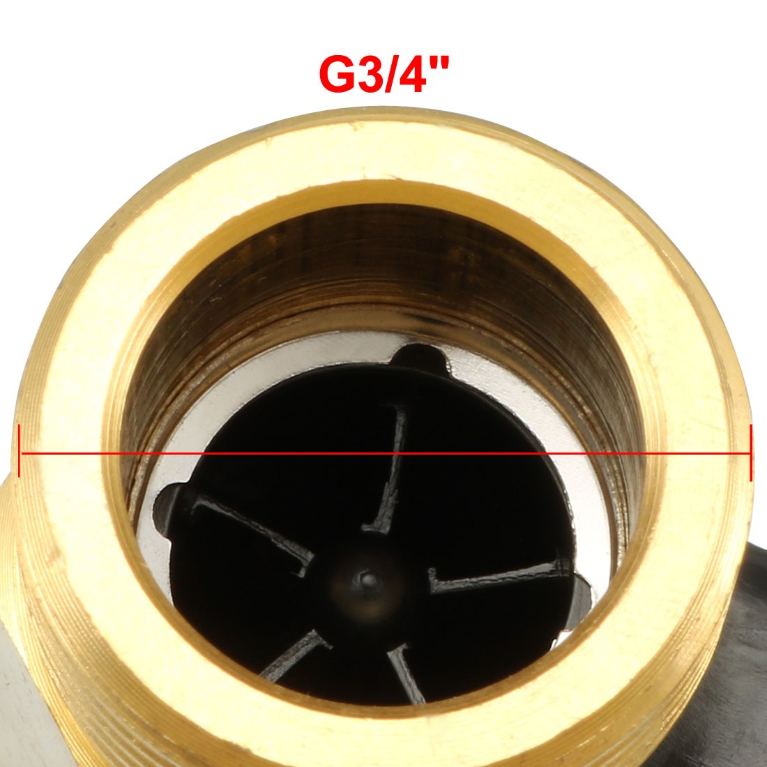 G3/4″ Hall Effect Liquid Water Flow Sensor Switch DC5V 2-45L/min SEN-HZ43WB