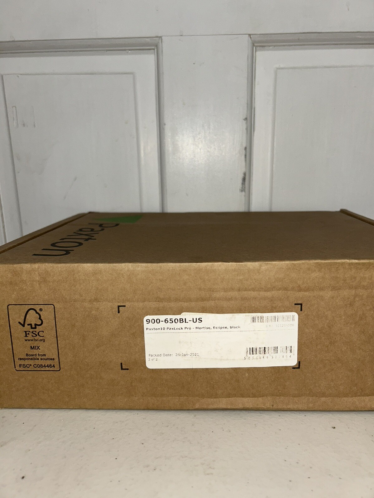 PaxLock Pro 900-650BL-US, Paxton 900-650BL-US PaxLock Pro Mortise Eclipse Black
