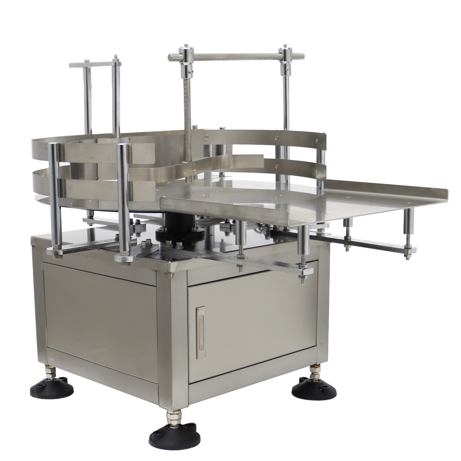 23.6″ Automatic Bottle Accumulation Table Bottle Unscrambler Collecting Machine