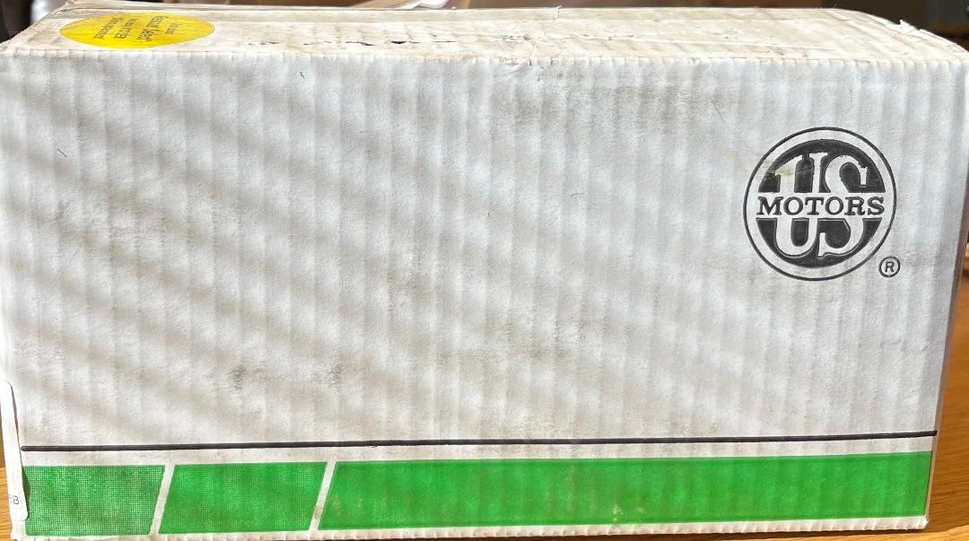 US MOTORS #EH451 #55ML90 C-FACE 7 THREADED SHAFT POOL PUMP MOTOR BOX BRAND NEW