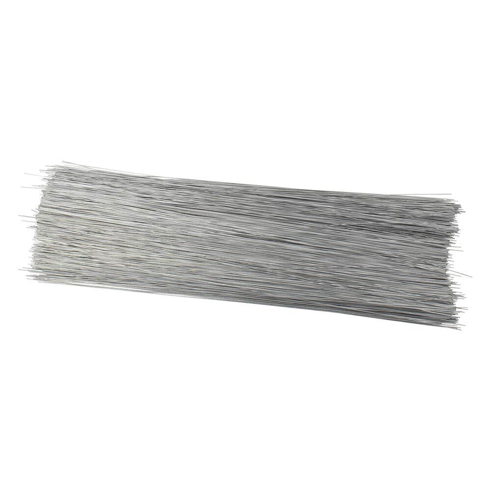 1000 Pack 12 Inch Grey Inventory Tag Wires Durable Metal for Auto Retail Use