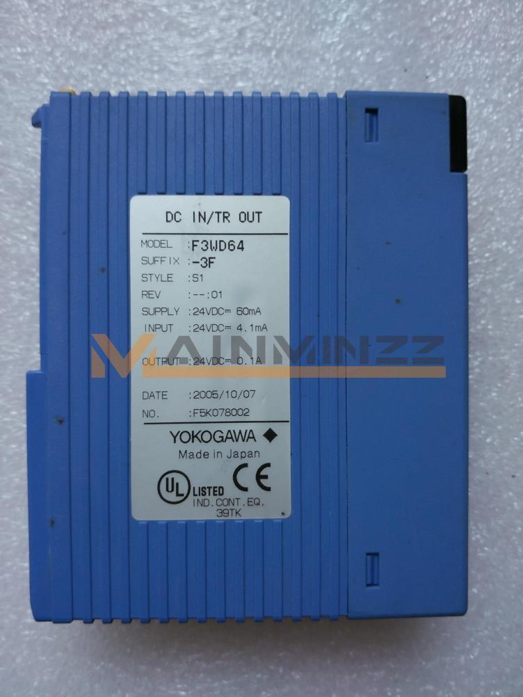 1PC Yokogawa Plc Module F3WD64-3F NEW